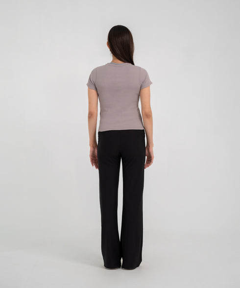 Women's B-Fit Rib Crop Tee